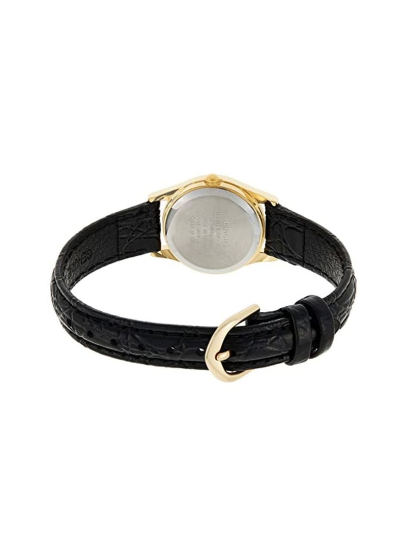 CASIO Women's Leather Analog Wrist Watch LTP-1094Q-7B1RDF - Image 2