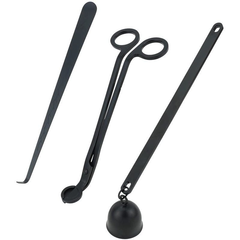Oiqwuas Candle Gift Set with Candle Snuffer Cutter Wick Trimmers for Replacement Wicks