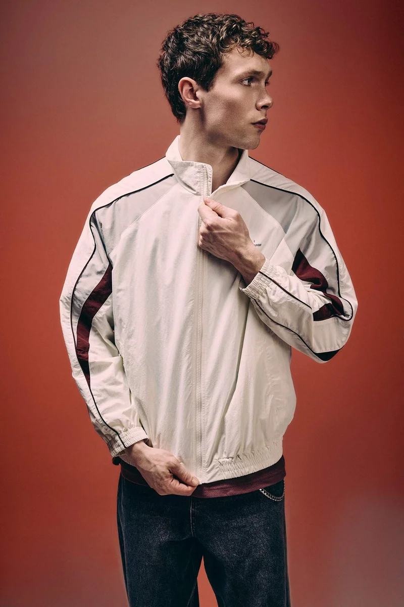 ديفاكتو Waterproof Zip-Up Jacket