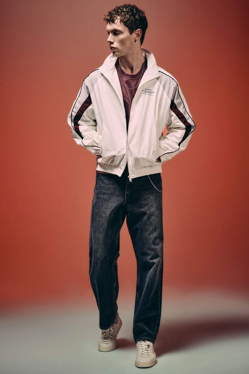 ديفاكتو Waterproof Zip-Up Jacket