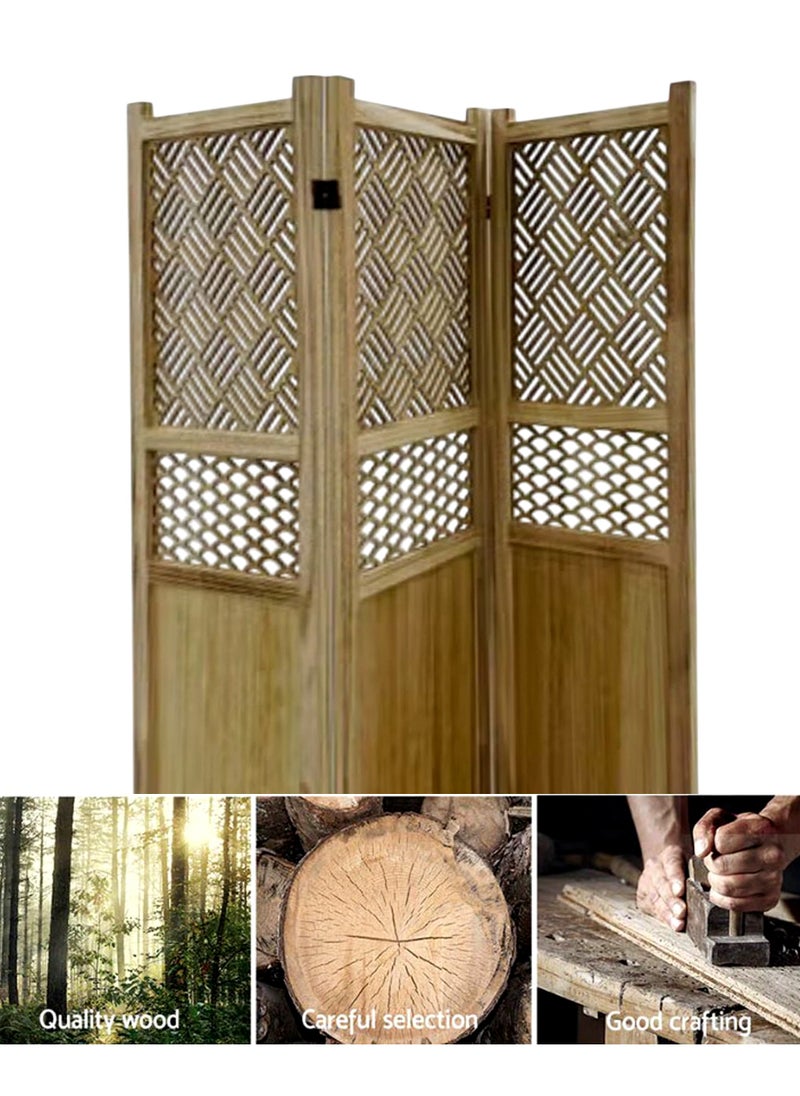 Living Room Divider 3 Panel Room Partition, Foldable Freestanding 40*170 CM  - Image 3