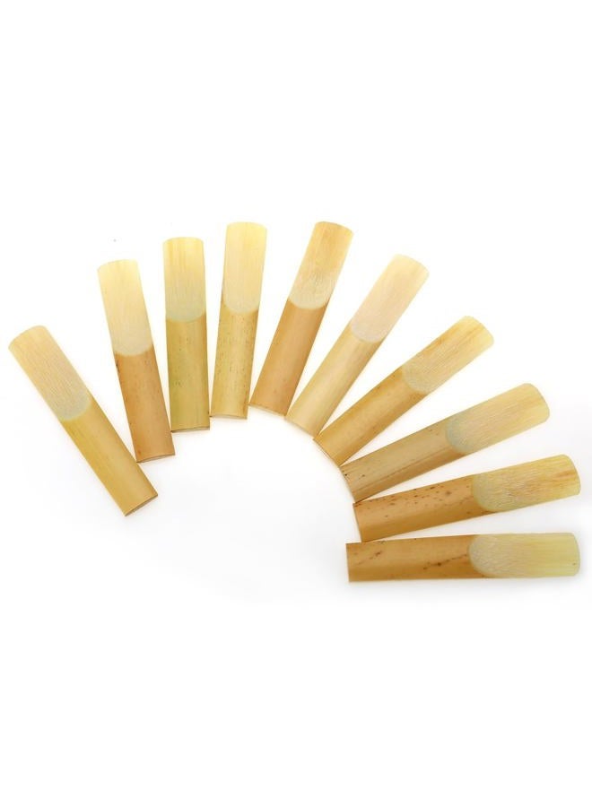 NANYI Bb Clarinet Traditional Reeds, 10 PCS with Portable Case (Strength 2.5) - Image 3