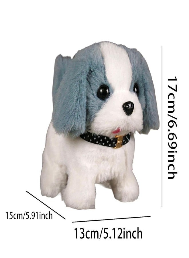 Claudelle Electronic Plush Puppy Walking and Making Sound Soft Plush Toy for Gift Kids Grey| Plush Baby Toy | Soft Stuffed Toy | Baby Cuddle Toy (Plush Baby Toy-ZZ) - Image 2