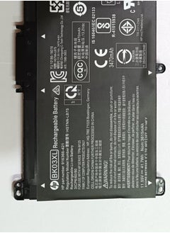 for HP BK03XL LAPTOP BATTERY FOR HP  - Image 3