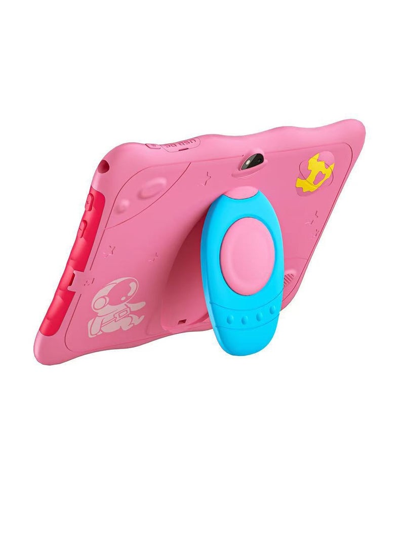 AROAQ K3 Learning Kids Tablet, Durable Toodler Tablet With Protective Case, Large HD Display Wifi Bluetooth Parental Control Children Educational Pad For Learning, (1pc, Pink) - Image 2