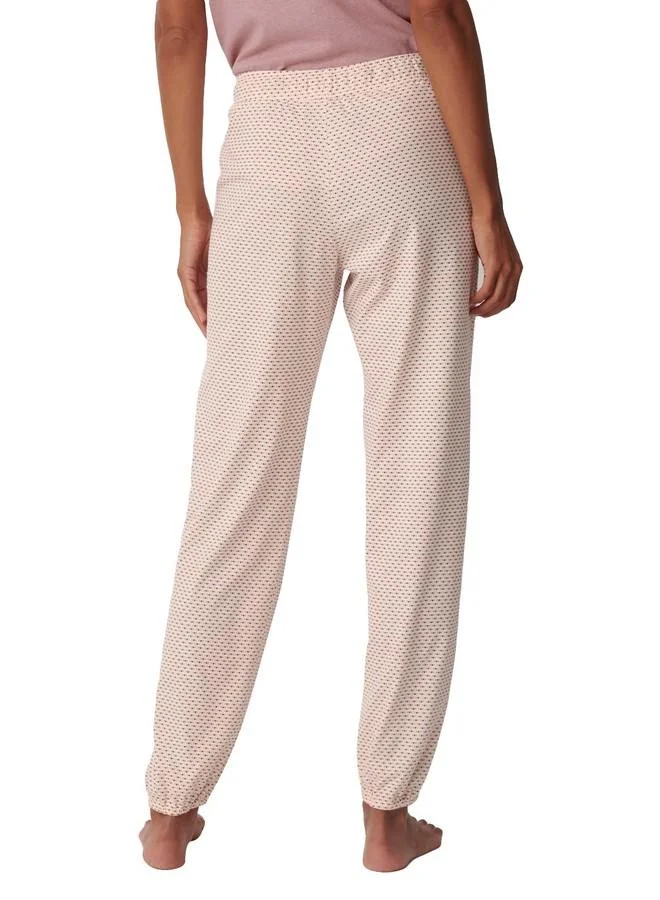 ترايامف Triumph Mix & Match 100% Organic Cotton Linen Sustainable Lounge Trouser Nude