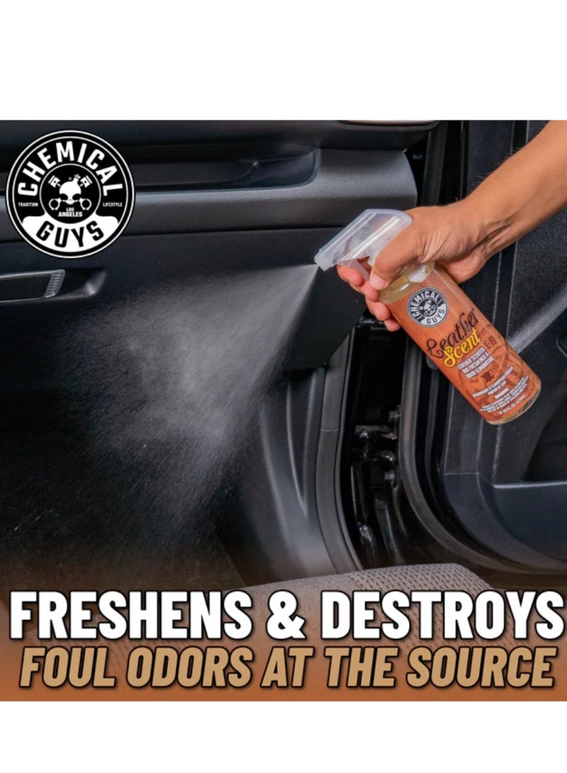 Chemical Guys  Leather Scent Air Freshener 473 ML - Image 2