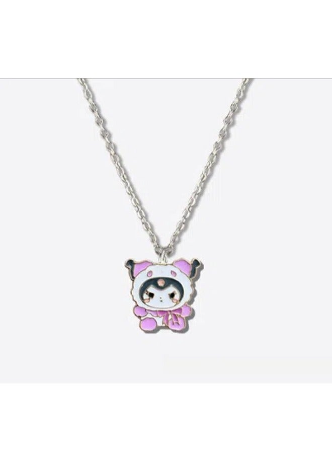 general Kuromi headband set hair clips coin purse bracelet necklace a gift choice full of ritual significance - Image 4