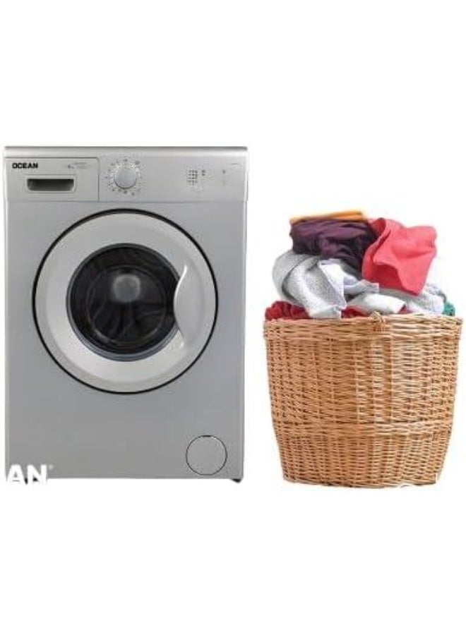Ocean WFO 1061 WL S, Front Load Automatic Washing Machine, 6 kg, 1000 RPM, Silver - Image 3