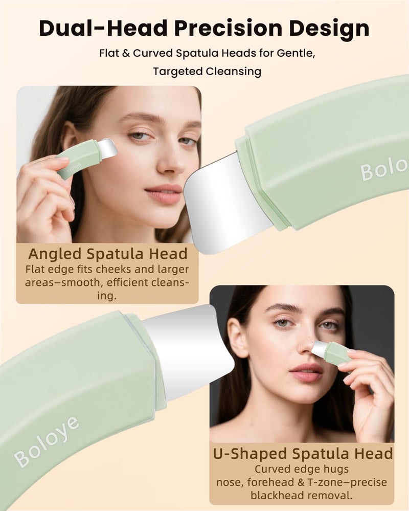 Boloye Blackhead Remover Tool â€“ Dual-Head Face Scraper & Pore Cleaner for Deep Facial Cleansing, Nose Scraper for Nose & T-Zone, Skin Care Tool for Men and Women - Image 5