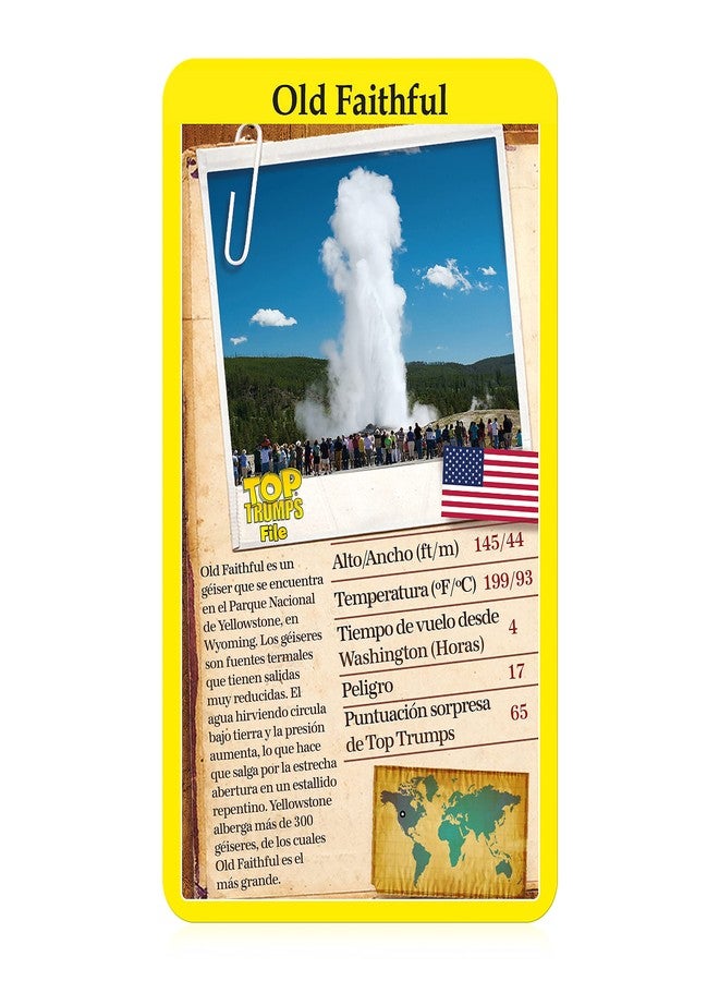 Top Trumps Juego de Cartas Top Trumps Wonders of The World Edición Español, Aprende sobre el Monte Everst y la Aurora Boreal en este Pack educativo, Regalo y juguete para niños y niñas de 6 años en adelante - Image 3