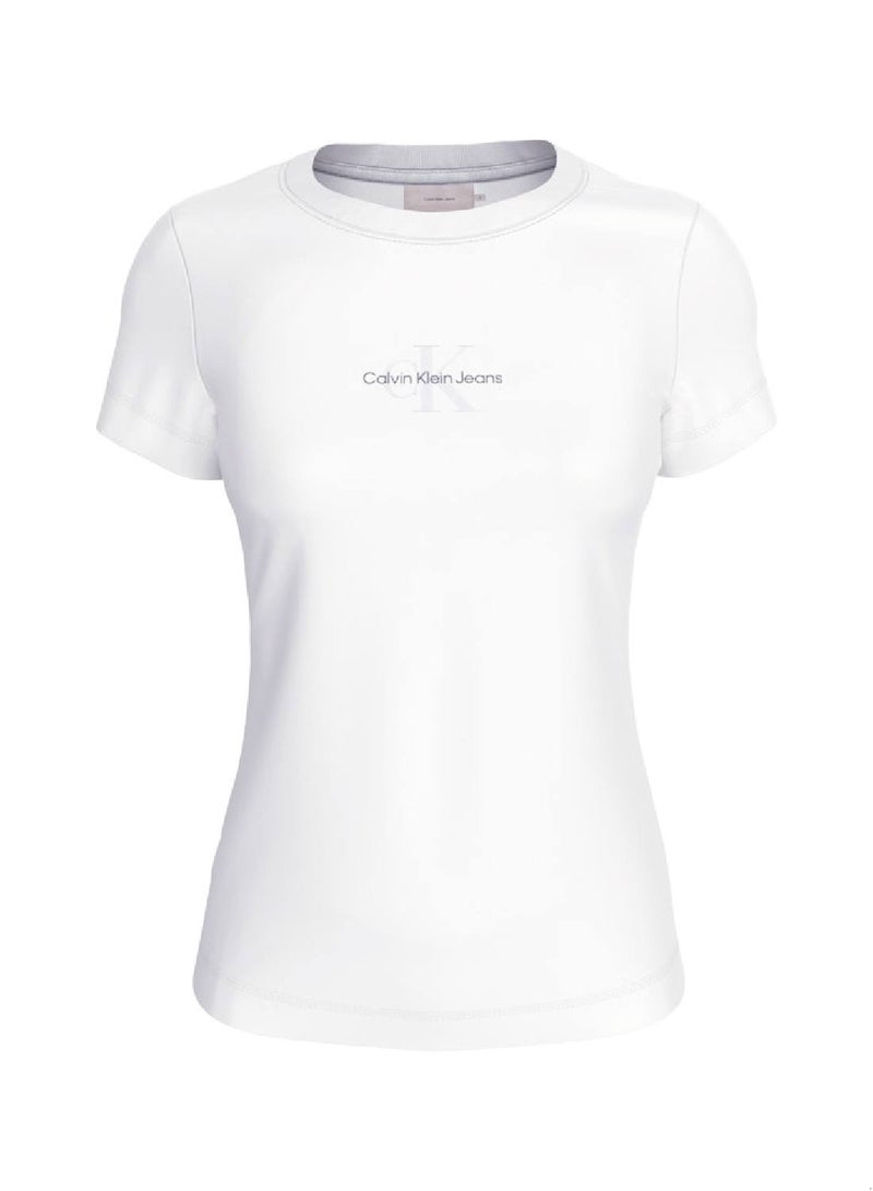 Calvin Klein Jeans Slim Monogram T-Shirt - Image 2