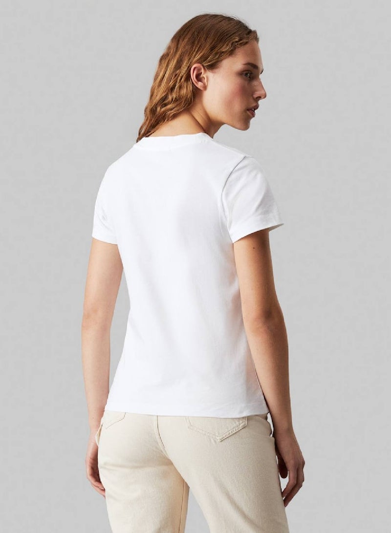 Calvin Klein Jeans Slim Monogram T-Shirt - Image 4