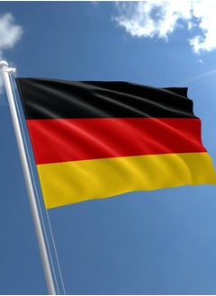 Vitacelli GERMANY Flag National Day Durable Long Lasting For Outdoor And Indoor Use For Building Home And Car Decoration 150X90CM  - Image 1
