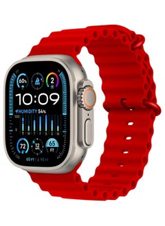 Generic T2000 Ultra 2 Smart Watch SERIES 9 - Red  - Image 1
