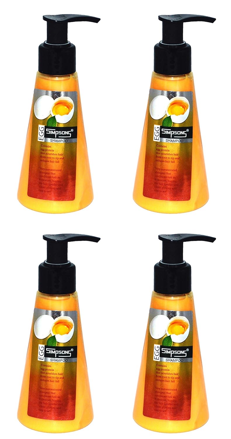 Artist Unknown Simpsons EGG Shampoo enriched with EGG protein special pack 125 ML X 4  - Image 1