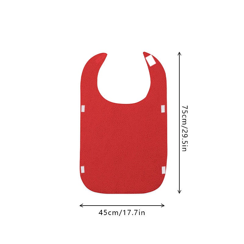 Noon Stain-Resistant Dining Apron with Pockets for Elderly Care and    Rehabilitation - Image 5