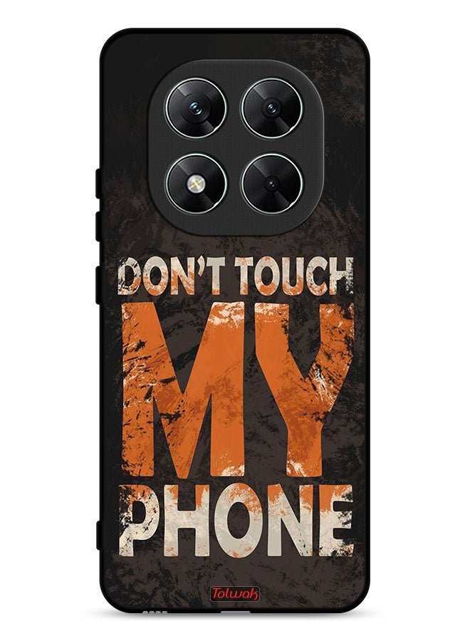 Tolwak Xiaomi Poco X7 5G Protective Case Cover Do Not Touch My Phone - Image 1