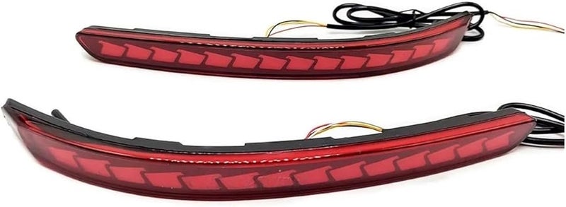 غطاء أحمر مصباح LED للصدام الخلفي لـ KIA Pegas Soluto 2017 2023 لمصباح الضباب وإشارة الفرامل - Image 2