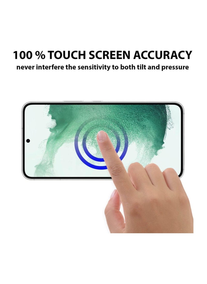 vesus Samsung Galaxy S22+ / S22 PLUS 5G Matte Screen Protector [Anti-Glare][Anti-Fingerprint][3D Touch],Matte Surface ceramic film (NOT Glass) Ceramics Matte - Image 5