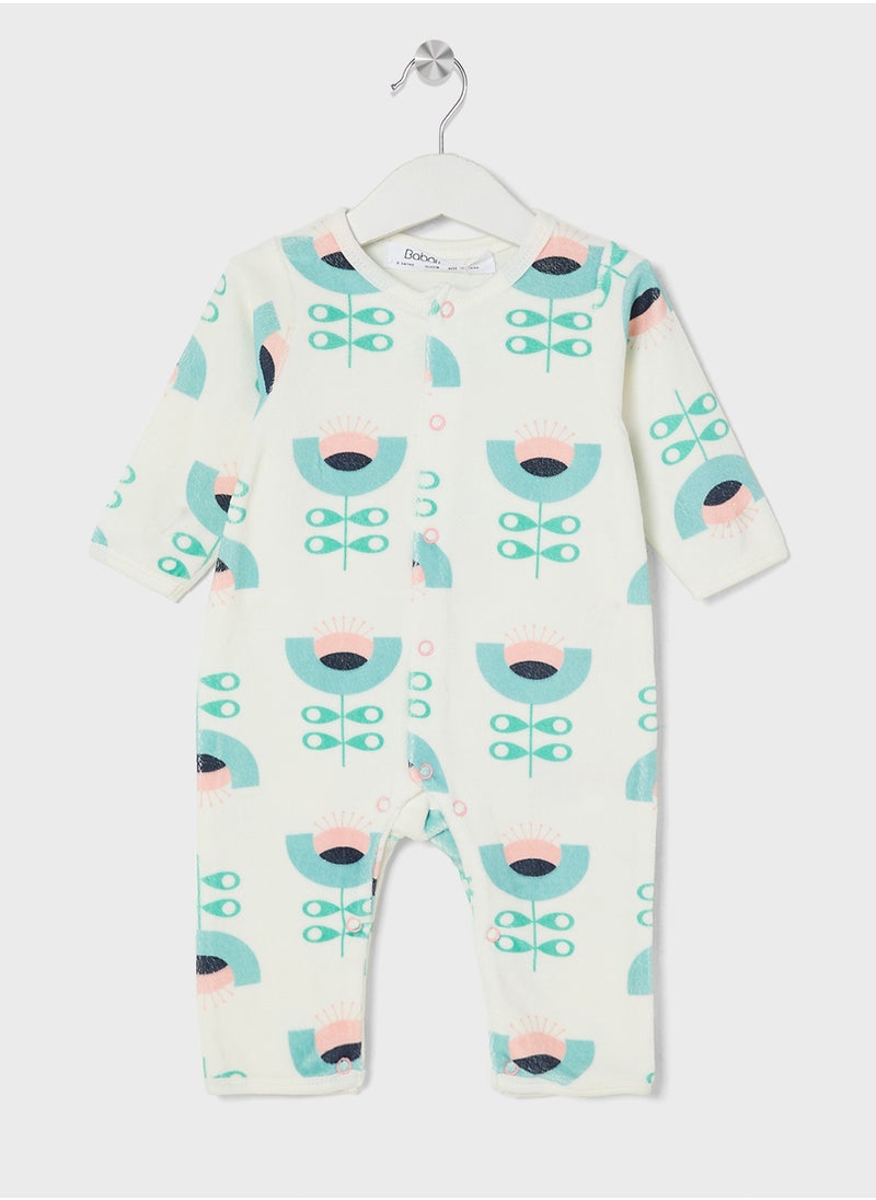 مينوتي ROMPER, HAT & SOCKS SET CREAM/AOP A2 PAK  - Image 2