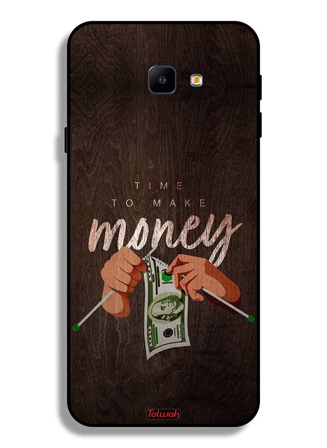 Tolwak - Samsung Galaxy J4 Core Protective Case Cover Time To Make Money - Image 1