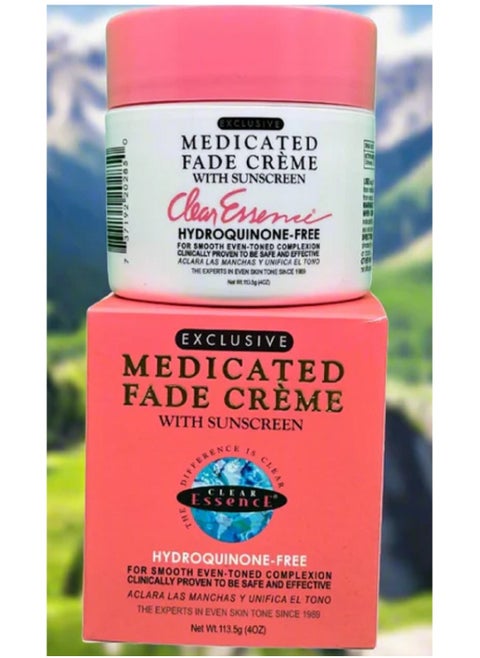 Clear Essence Medicated Fade Cream Hydroquinone-Free 4 oz