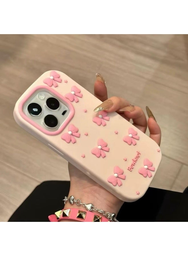 fekra Fekra Cute Bowknots Girly Case For iPhone 15 Pro Max Z0AF6C49D2B4E7A85C485Z