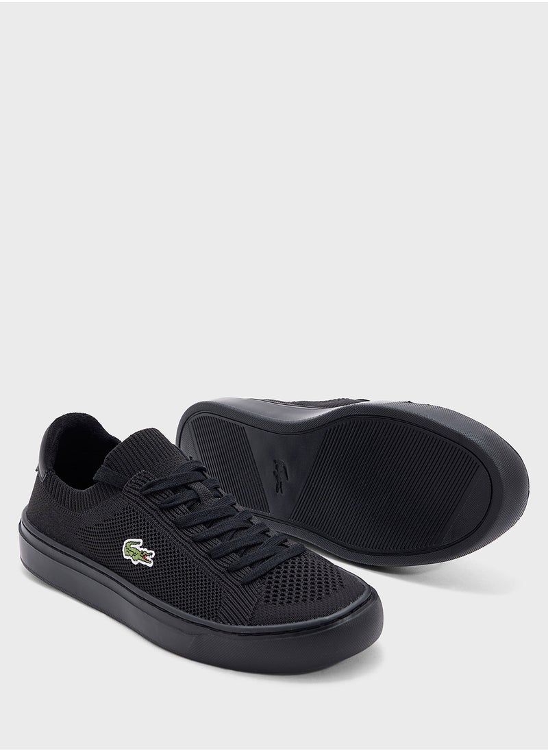 LACOSTE La Pique 2.0 Low Top Lace Up Casual Sneakers  - Image 3