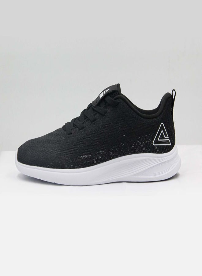 PEAK RUNNING SHOES E39011H BLACK/SILVER -EU 42