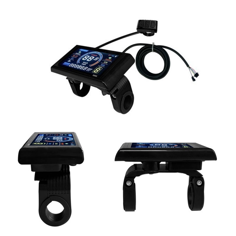 24-72V Ebike LCD Display 5Pins LCD-S966 Smart Color Screen Waterproof Mountain Bike Control Panel Used For No. 2 Protocol Controller Normal Connector - Image 4