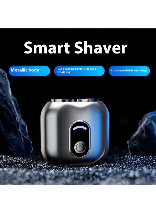 شفاء الحياة ماكينة حلاقة كهربائية صغيرة للرجال – شفرات مزدوجة، للاستخدام الجاف والرطب، سهلة الغسل، مثالية للسفر والعناية اليومية - Image 5
