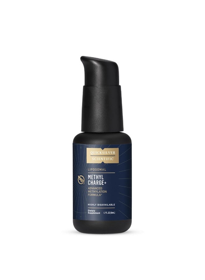 Quicksilver Scientific Methyl Charge - Methylation, Liver, Detox + Energy Supplement - Folate, Vitamin B12, Riboflavin, Vitamin B6 + TMG Supplement with Superior Absorption - Vegan B Vitamins (50ml) - Image 1