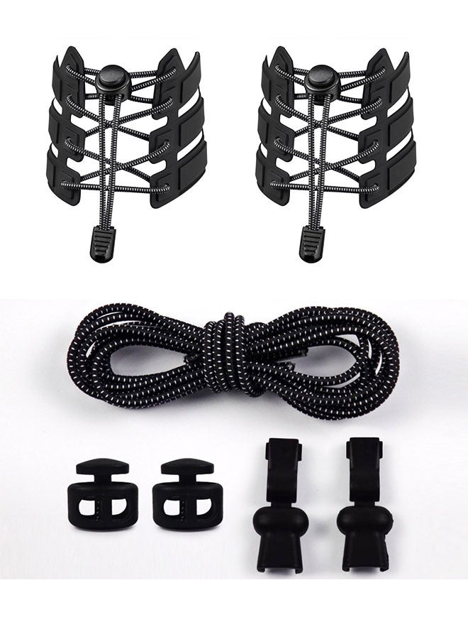 رباط حذاء مطاطي بإبزيم مطاطي مرن بدون أربطة - Image 1