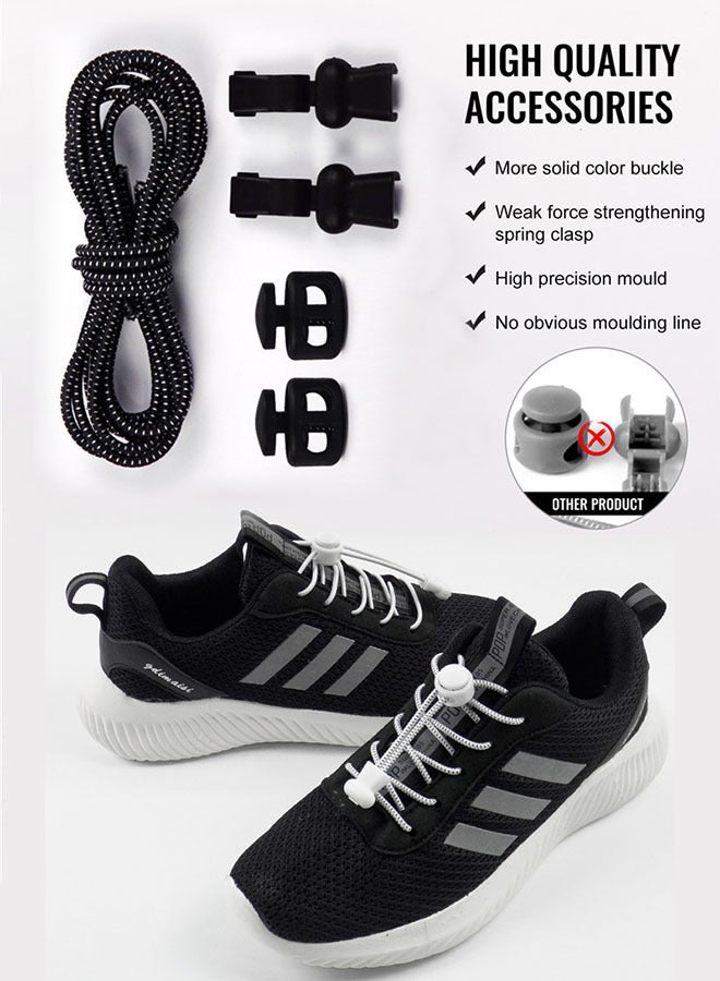 رباط حذاء مطاطي بإبزيم مطاطي مرن بدون أربطة - Image 5