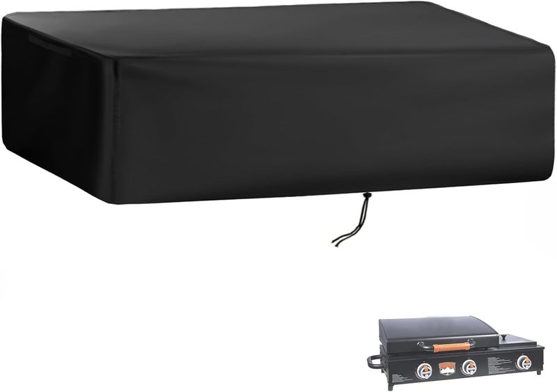 Starcrew Grill Cover for Blackstone 1860 2225 On The Go Range Top Combo Griddle, Heavy-Duty 600D Tabletop BBQ Cover for Blackstone 22 inch Camping Griddle - Image 1