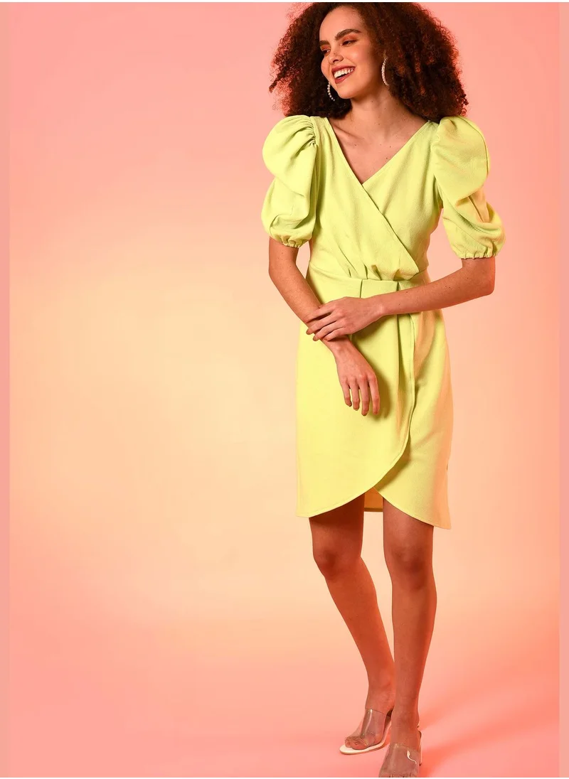 Campus Sutra Casual Midi Dress