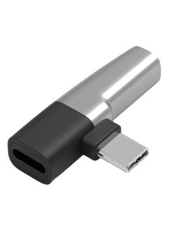 USB C to 3.5mm Headphone and Charger Adapter 2 in 1