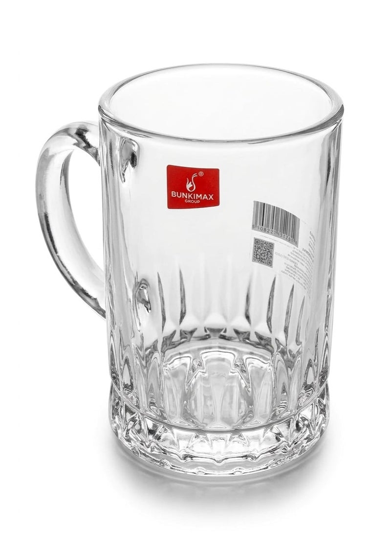 Blinkmax Glass Mug 600Ml Transparent - Image 1