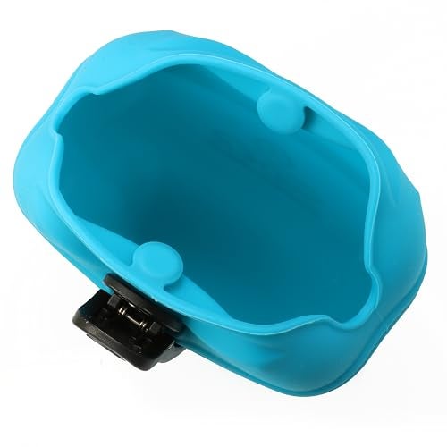 RoyalCare Silicone Dog Treat Pouch-Small Training Bag-Portable Dog Treat Bag for Leash with Magnetic Closure and Waist Clip airtight sealed - 2pieces [US Design Patent] - Image 3
