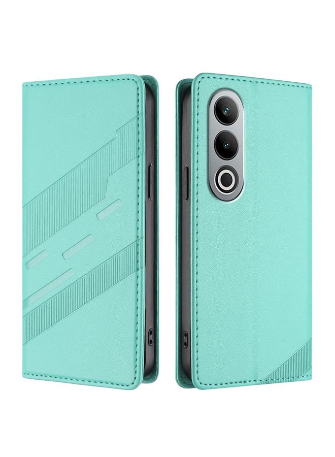 اس-توب جراب لهاتف OnePlus Nord CE4، جراب جلدي بتصميم محفظة متعدد الوظائف منقوش - Image 2