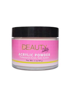 Beauty Palm Acrylic Powder Deep White Intense Colour Nail Polish  - Image 4