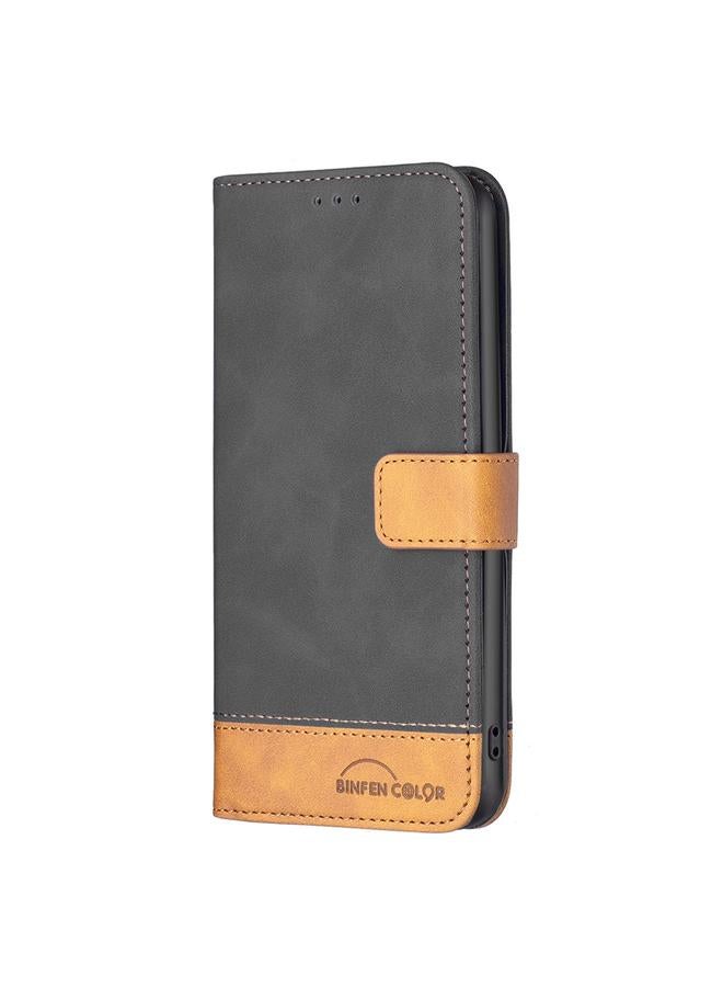 S-TOP Case For Samsung Galaxy A51 4G BF11 Color Matching Skin Feel Leather Phone Case - Image 2