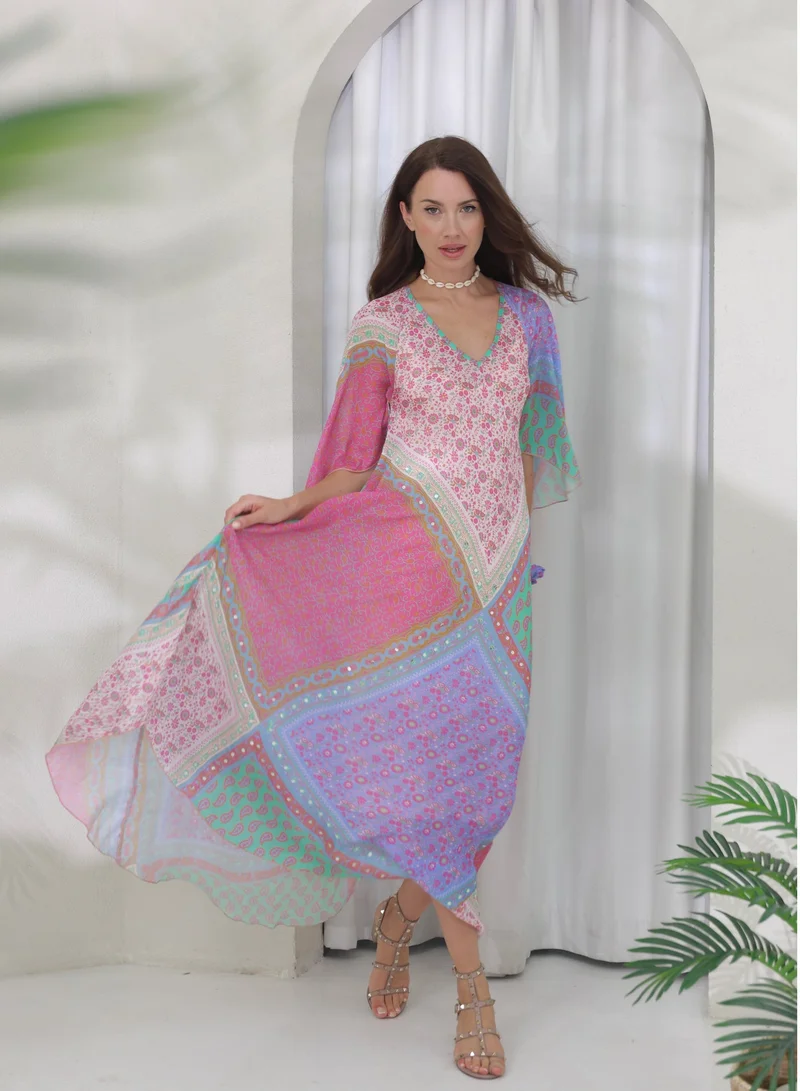 That’s My Gal Bandana Print Maxi Dress