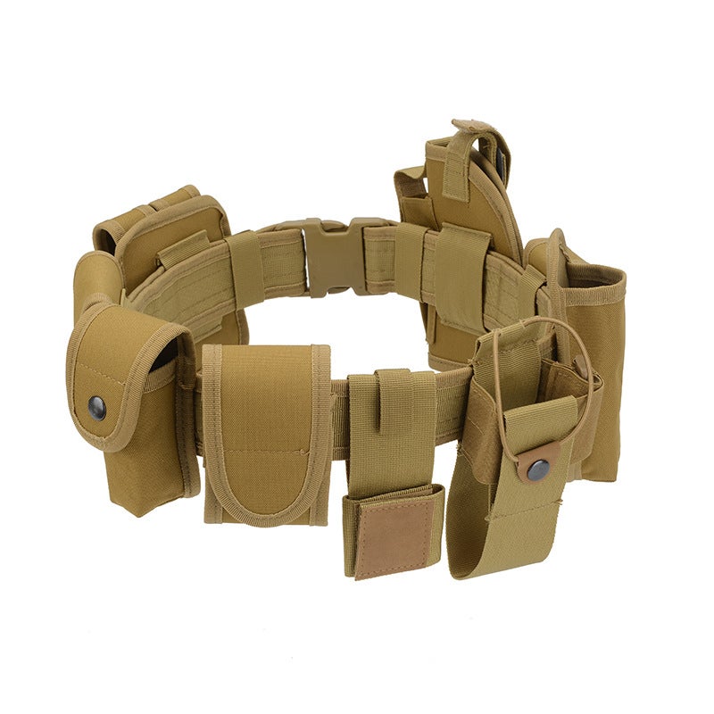 Tactical Belt Waist Seal Training Duty Gear Set Black  - Image 2