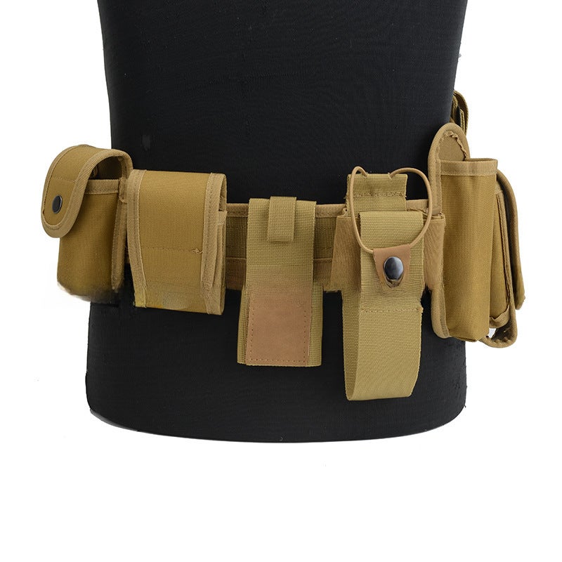 Tactical Belt Waist Seal Training Duty Gear Set Black  - Image 4
