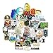 Conquest Journals Lord of The Rings Vinyl Stickers 60 Unique Stickers Including 5 Holograms Waterproof UV and Scratch Resistant Officially Licensed - Image 3