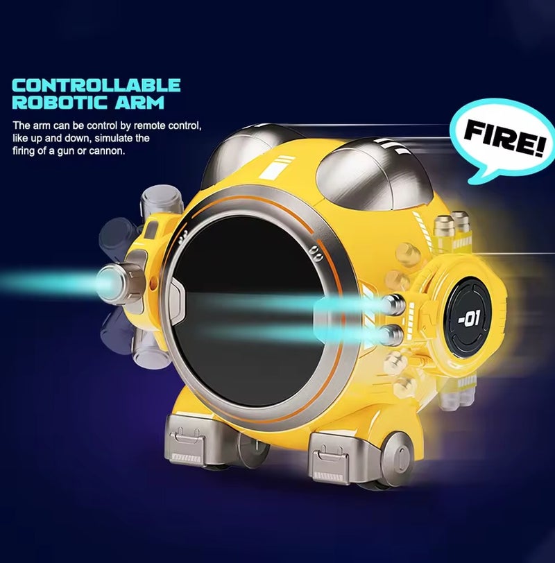 AT008- SMART ROBOT WITH REMOTE BLUE COLOR - Image 5
