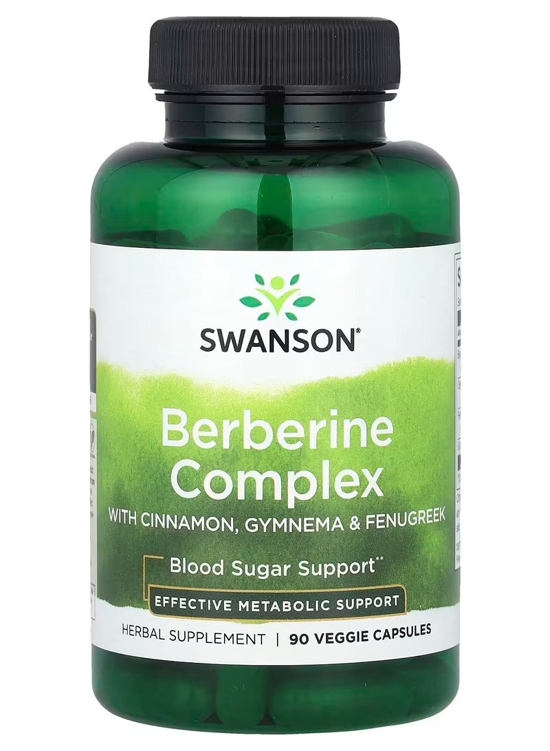Swanson, Berberine Complex, 90 Veggie Capsules