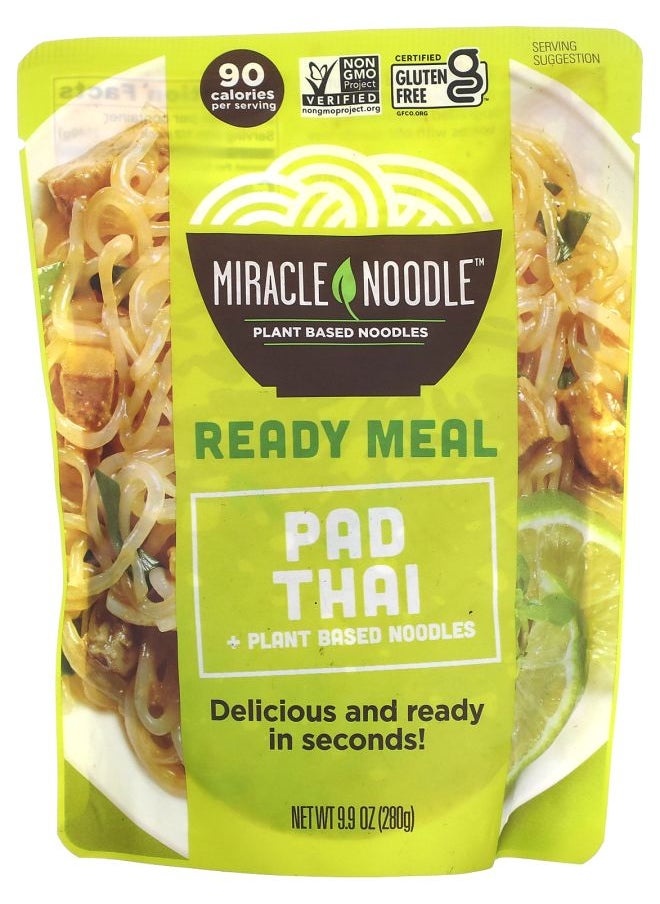 Miracle Noodle - Ready Meal Pad Thai + Plant Based Noodles 9.9 oz (280 g) - Image 1